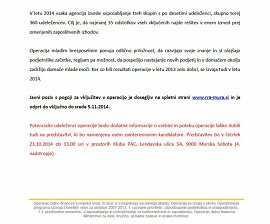 Obvestilo-RRA Mura-Sporočilo za javnost Javno povabilo-oktober 2014-2.jpg