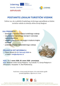 VABILO - postanite lokalni turistični vodnik