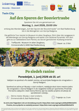 Čezmejni sprehod: Po sledeh ranine