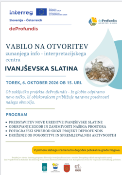 VABILO na otvoritev interpretacijskega poligona Ivanjševska slatina