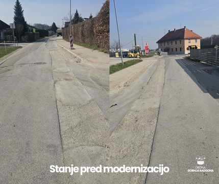 Stanje pred modernizacijo