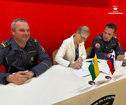 Nova gasilska cisterna za večjo varnost občanov