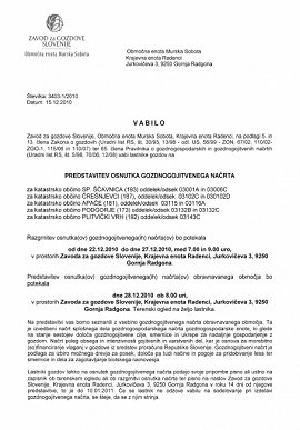 VABILO-Predstavitev osnutka gozdnogojitvenega načrta (Sp-Šč,Čreš,Plit-Vrh).jpg