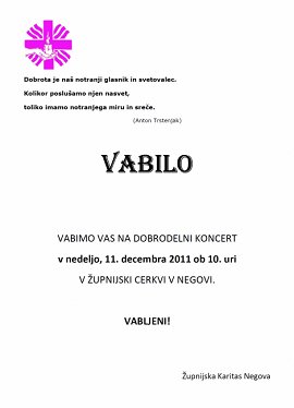 Župnijska Karitas Negova-Vabilo na dobrodelni koncert-11.12.2011.jpg
