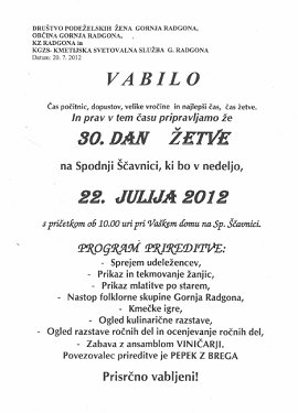 VABILO-30-Dan žetve v Sp-Ščavnici-22.07.2012.jpg