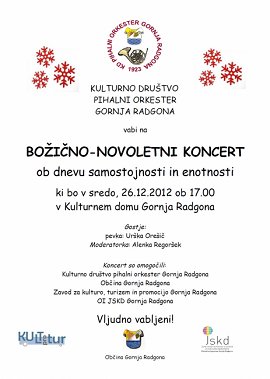 Pihalni orkester-Vabilo za koncert-26.12.2012.jpg