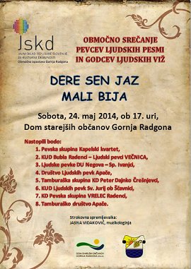 VABILO-JSKD-DERE SEN JAZ MALI BIJA-srečanje ljudskih pevcev in godcev-24.05.2014.jpg